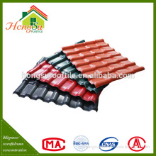 Building materials royal style long life span synthetic roof tile